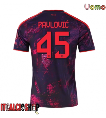 Bayern Munich Aleksandar Pavlovic #45 Terza Maglia 2026-27 Manica Corta